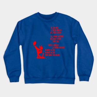 1990 Houston Oilers Run N Shoot Crewneck Sweatshirt